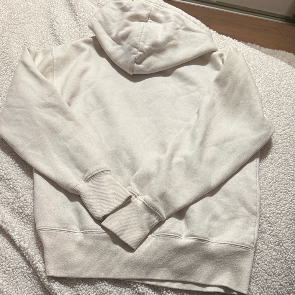 Streetwear Society Cream Hoodie with 'Angel' Script - Picture 4 of 4